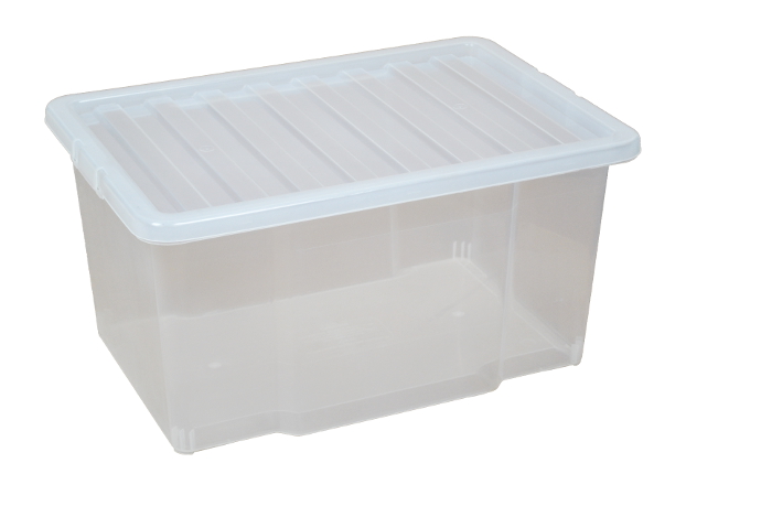 clear toy box