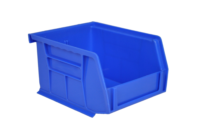 Blue Plastic Parts Bins Small Component Storage Boxes Picking Bin Workshop Box 